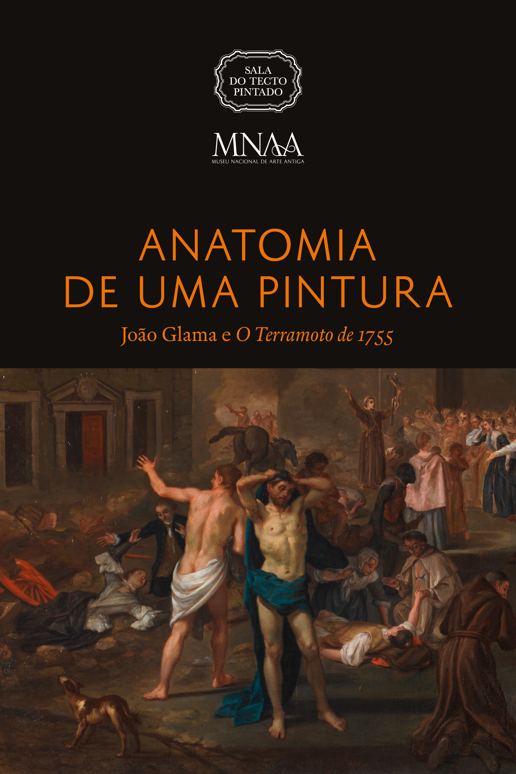 Anatomia de uma Pintura - João Glama e o Terramoto de 1755 - Capa catálogo
